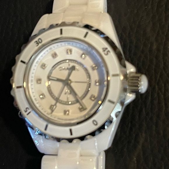 Chanel White Ceramic Watch - Picture 3 of 9